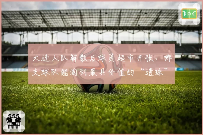 大连人队解散后球员超市开张，哪支球队能淘到最具价值的“遗珠”？