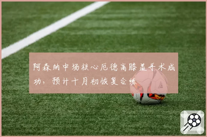 阿森纳中场核心厄德高膝盖手术成功，预计十月初恢复合练